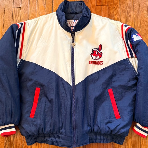 Pro Player Other - 90’s Cleveland Indians Pro Player Puffer Jacket